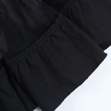 Sheer High Low Gothic Skirt