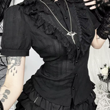 Short Sleeve Victorian Blouse