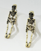 Skeleton Earrings