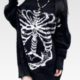 Skeleton Knit Sweater