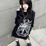 Skeleton Knit Sweater