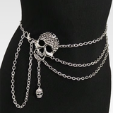 Skull Chain Belt