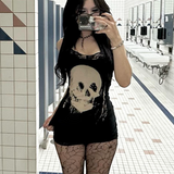 Skull Mini Dress