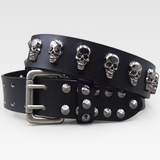 Skull Studded Belt