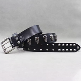 Skull Studded Belt