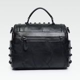 Small Black Studded Bag