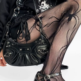 Spider Fishnet Tights