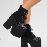 Spider Web Boots