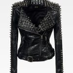 Spiked Leather Jacket