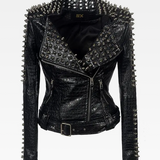Spiked Leather Jacket