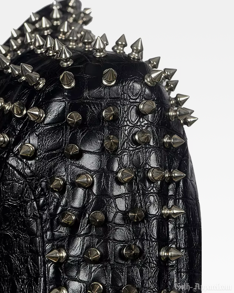 Spiked Leather Jacket