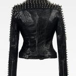 Spiked Leather Jacket