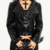 Spiked Leather Jacket