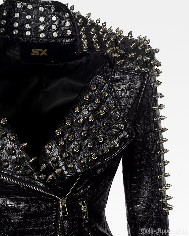 Spiked Leather Jacket