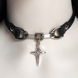 Star Leather Choker