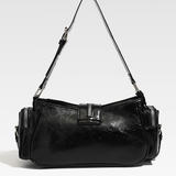 Studded Baguette Bag