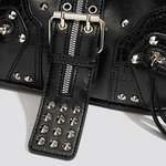 Studded Baguette Bag