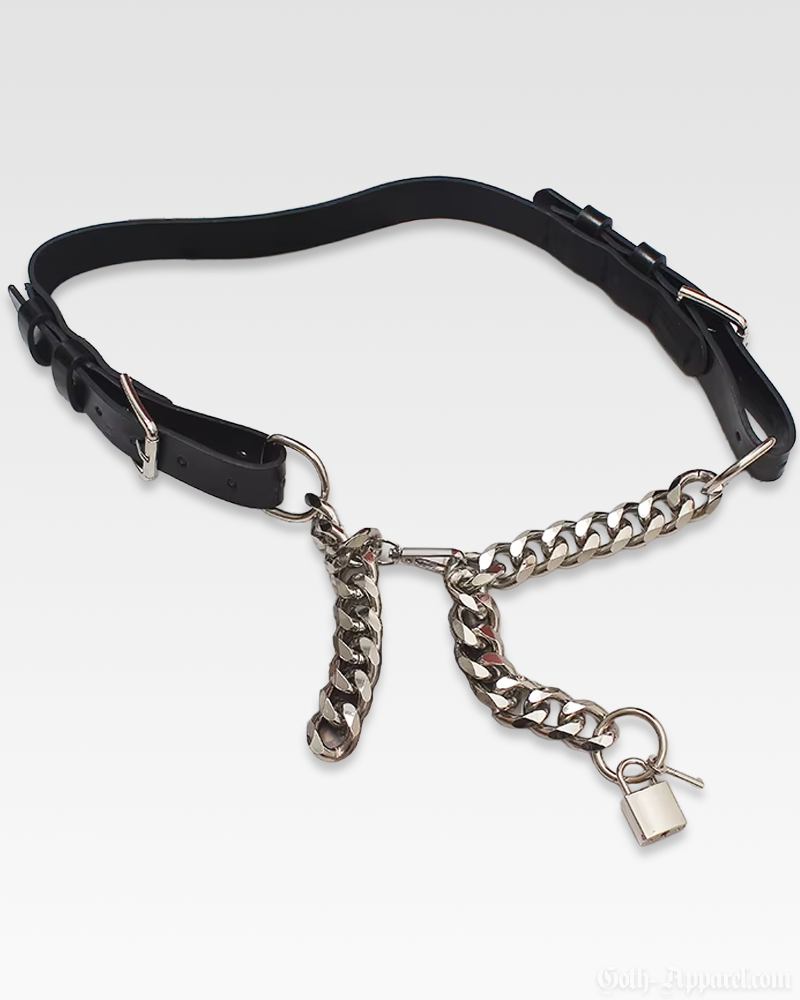 Thick Chain Belt