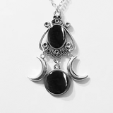 Triple Moon Necklace