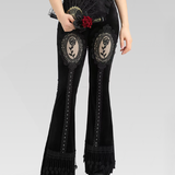 Velvet Goth Pants