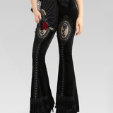 Velvet Goth Pants