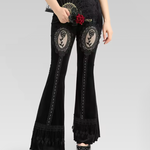 Velvet Goth Pants
