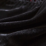 Velvet Goth Top