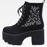 Womens Gothic Platform Boots