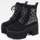 Womens Gothic Platform Boots
