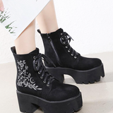 Womens Gothic Platform Boots