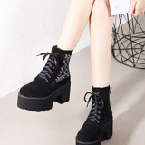 Womens Gothic Platform Boots